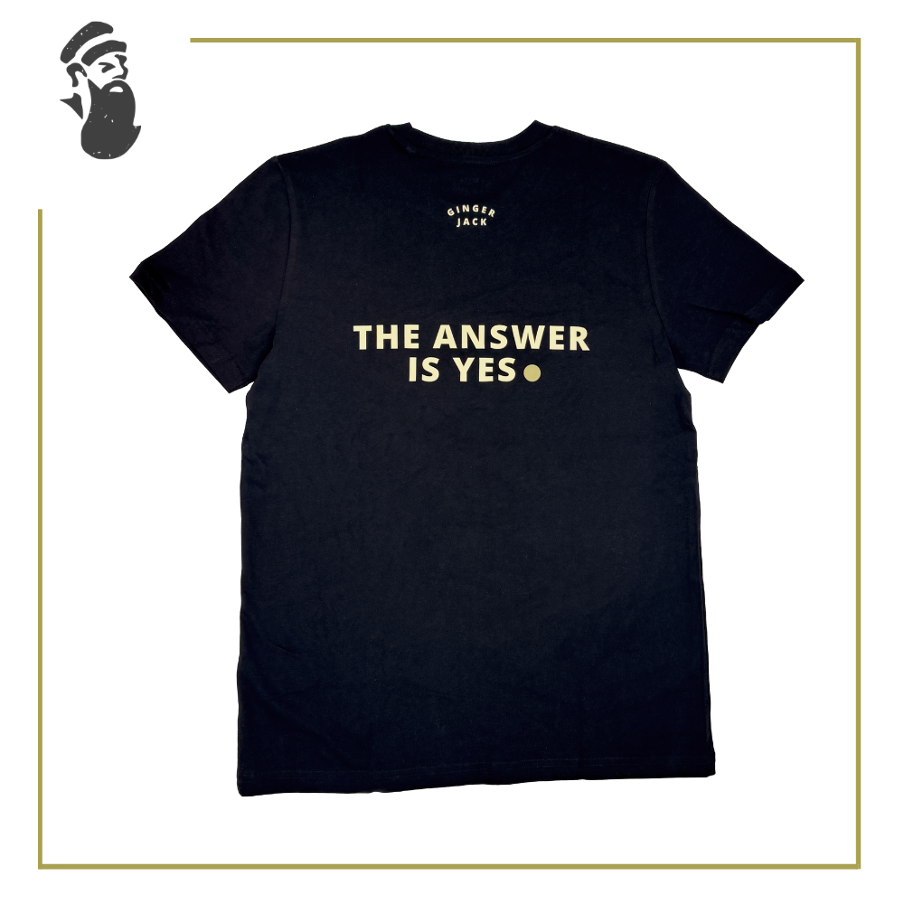 Ginger Jack T-shirt Zwart