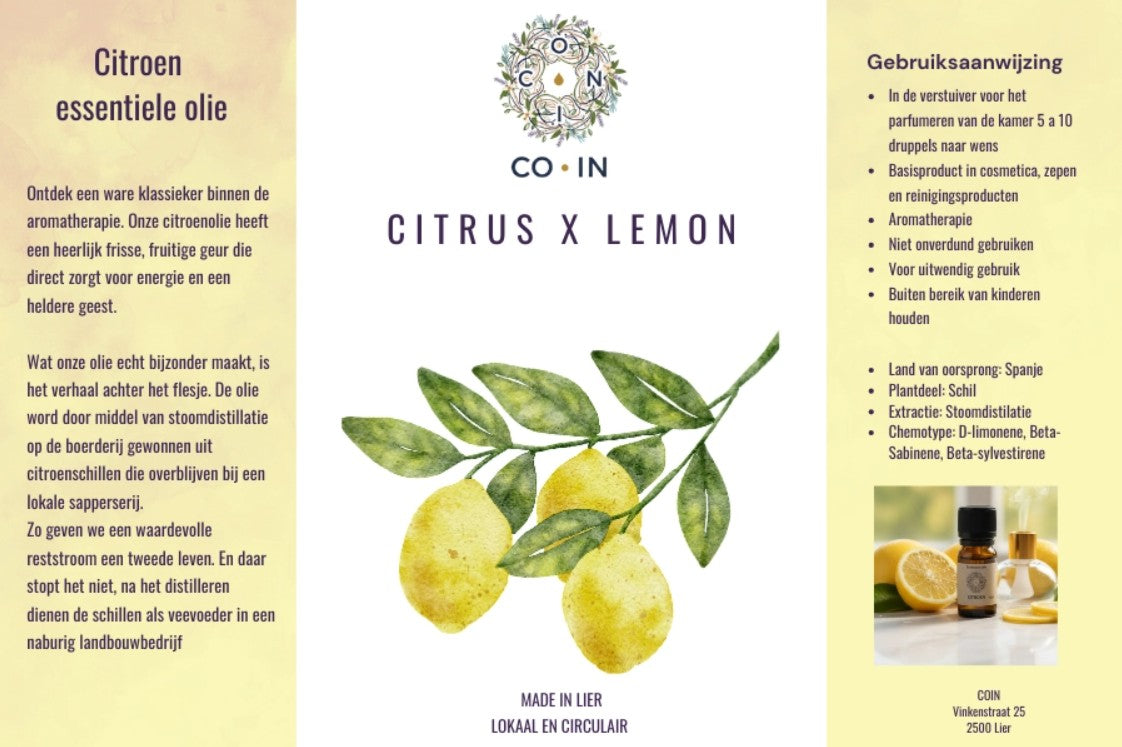CO•IN Citroen essentiële olie
