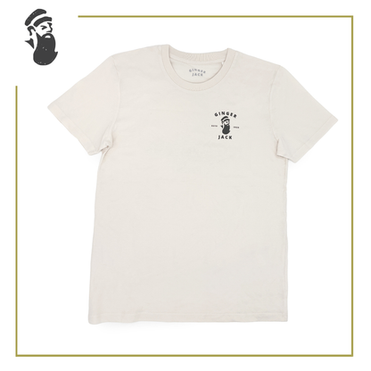 Ginger Jack T-shirt Crème