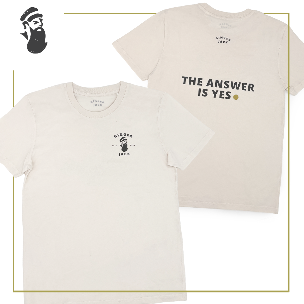 Ginger Jack T-shirt Crème