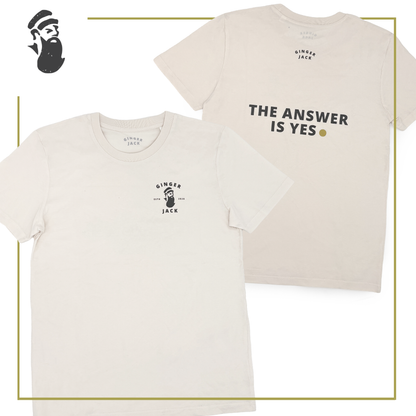 Ginger Jack T-shirt Crème